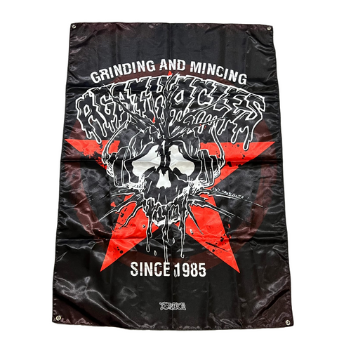 AGATHOCLES - Grinding n Mincing - Wall Flag / Textile Poster