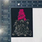 200 STAB WOUNDS - Wing Skulls - Woven Patch