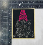 200 STAB WOUNDS - Wing Skulls - Woven Patch