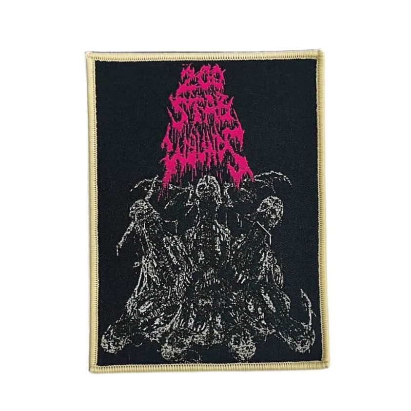 200 STAB WOUNDS - Wing Skulls - Woven Patch