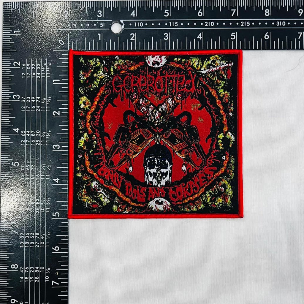 GOREROTTED - Only Tools and Corpses - Woven Patch