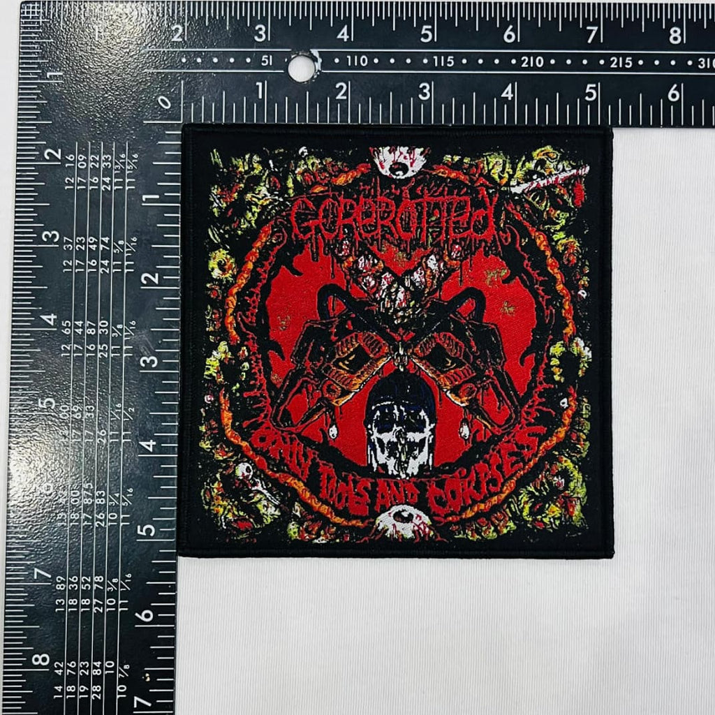 GOREROTTED - Only Tools and Corpses - Woven Patch