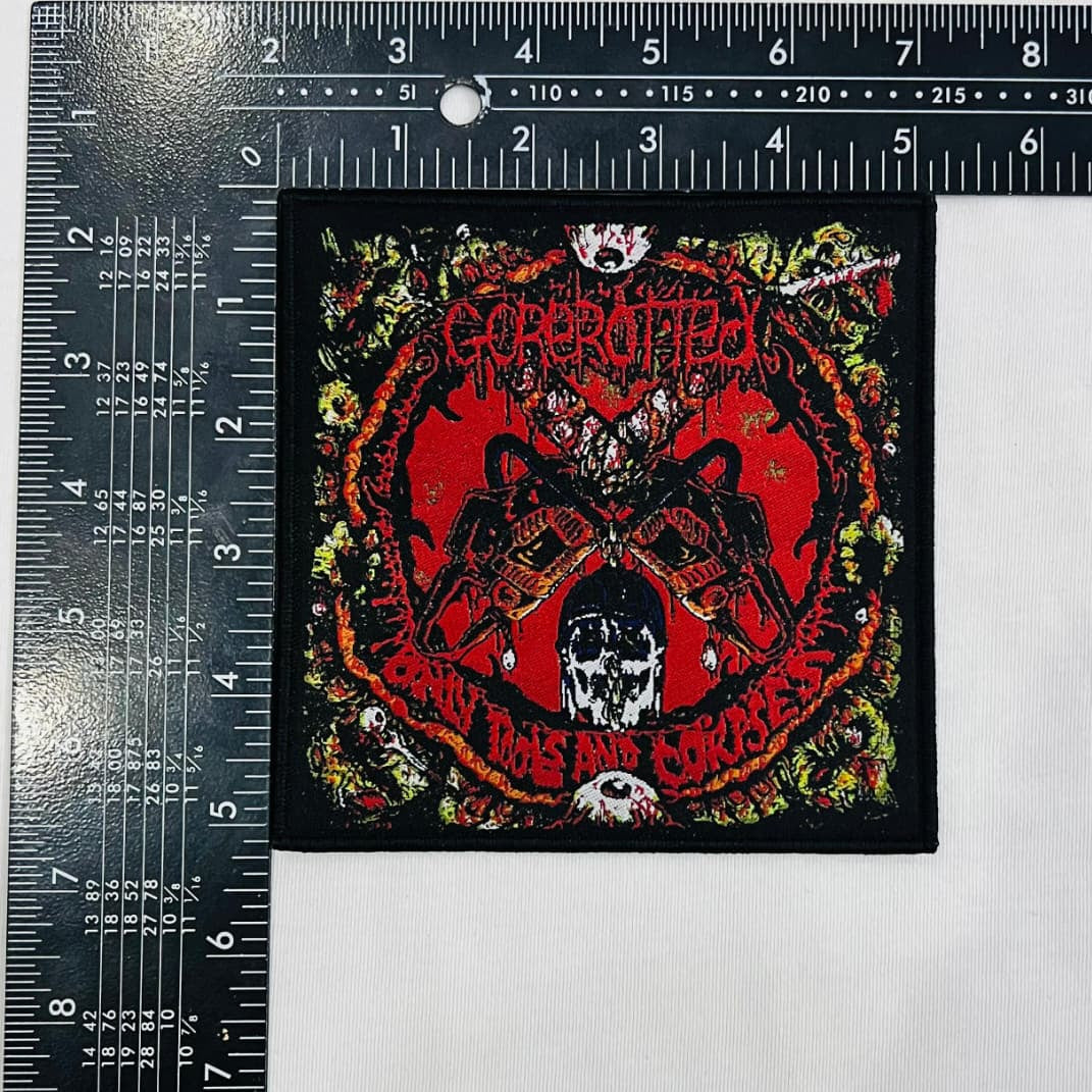 GOREROTTED - Only Tools and Corpses - Woven Patch