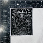 METALLICA - Damaged Justice Tour'89 - Woven Patch
