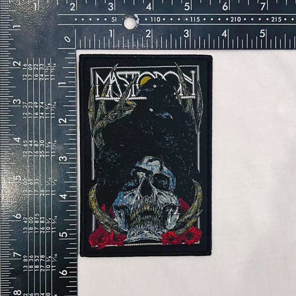 MASTODON - Crystal Skull - Woven Patch