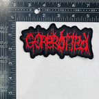 GOREROTTED - Logo Shaped Woven Patch