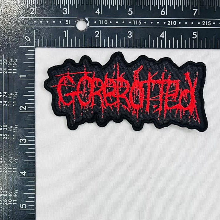GOREROTTED - Logo Shaped Woven Patch