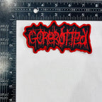 GOREROTTED - Logo Shaped Woven Patch