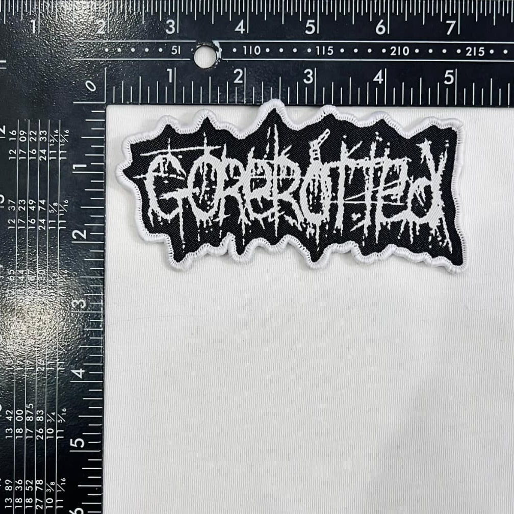 GOREROTTED - Logo Shaped Woven Patch