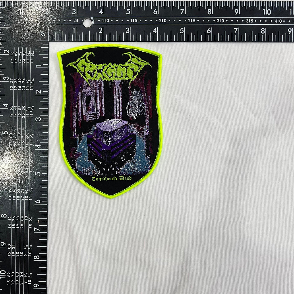 GORGUTS - Considered Dead - Woven Patch