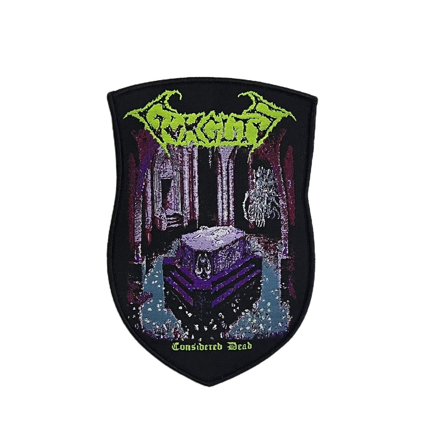 GORGUTS - Considered Dead - Woven Patch