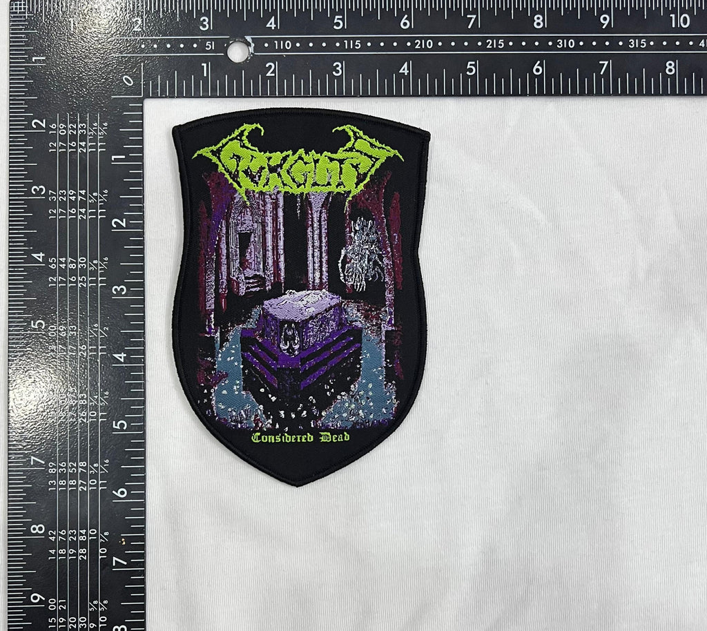 GORGUTS - Considered Dead - Woven Patch