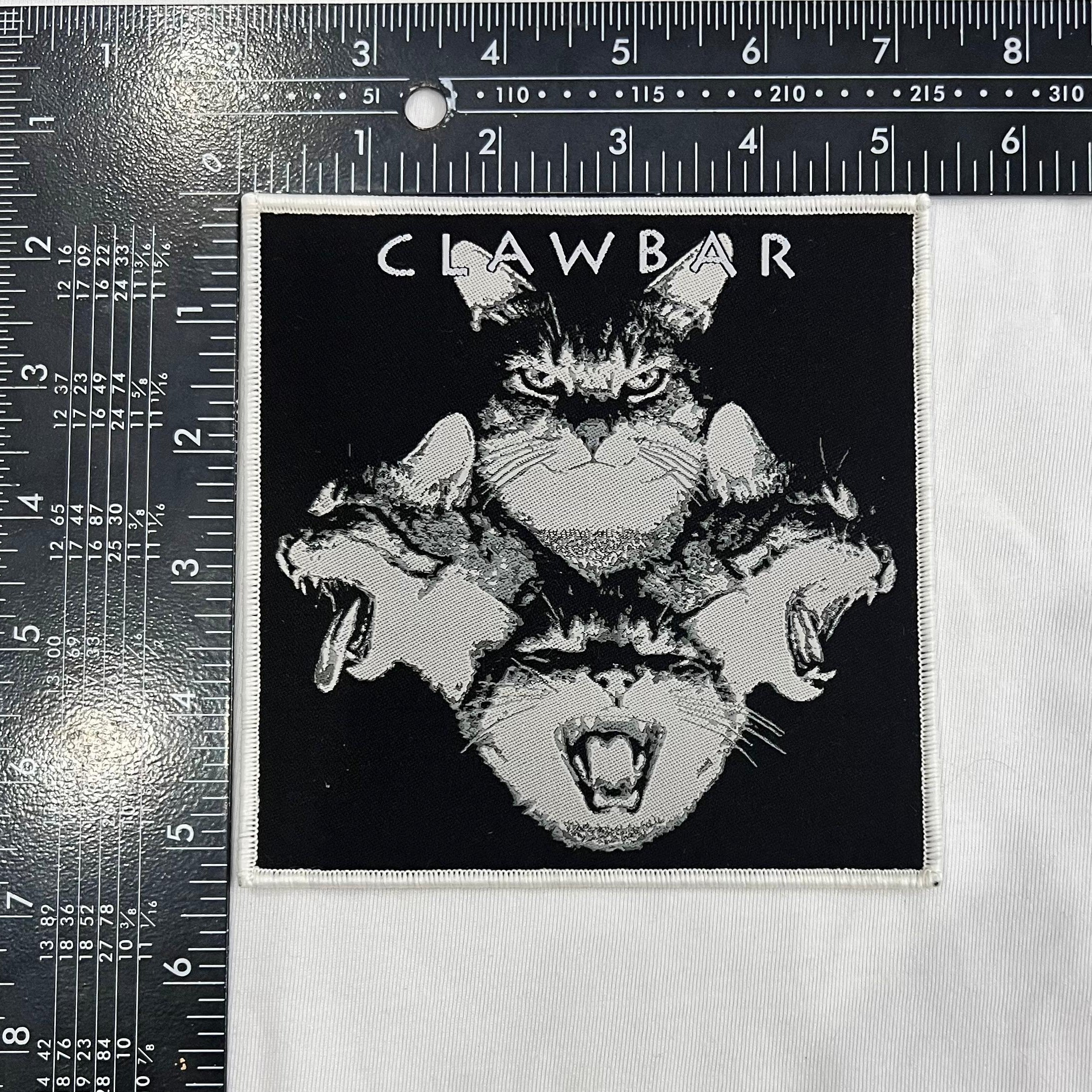 CLAWBAR (CROWBAR) - Odd Fellows Rest - (Cat Edition) Woven Patch