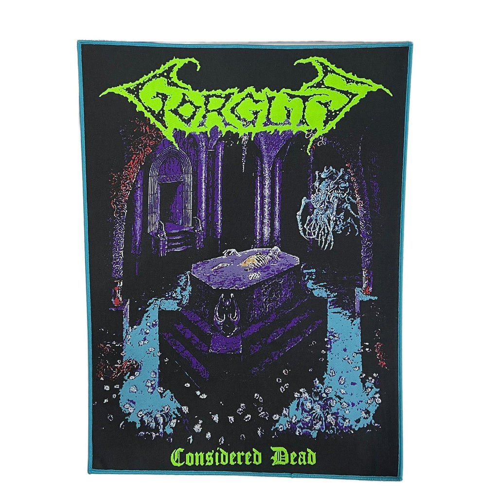 GORGUTS - Considered Dead  - Woven Backpatch