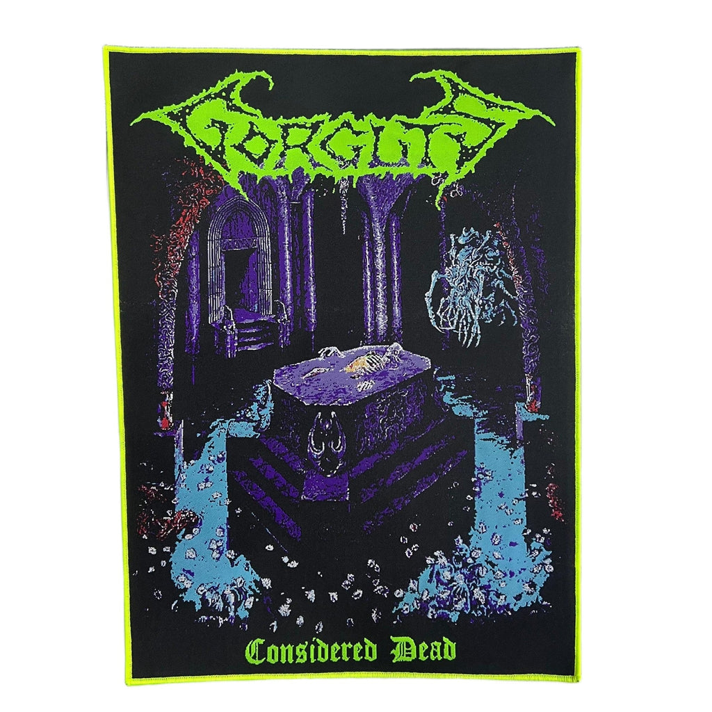 GORGUTS - Considered Dead  - Woven Backpatch