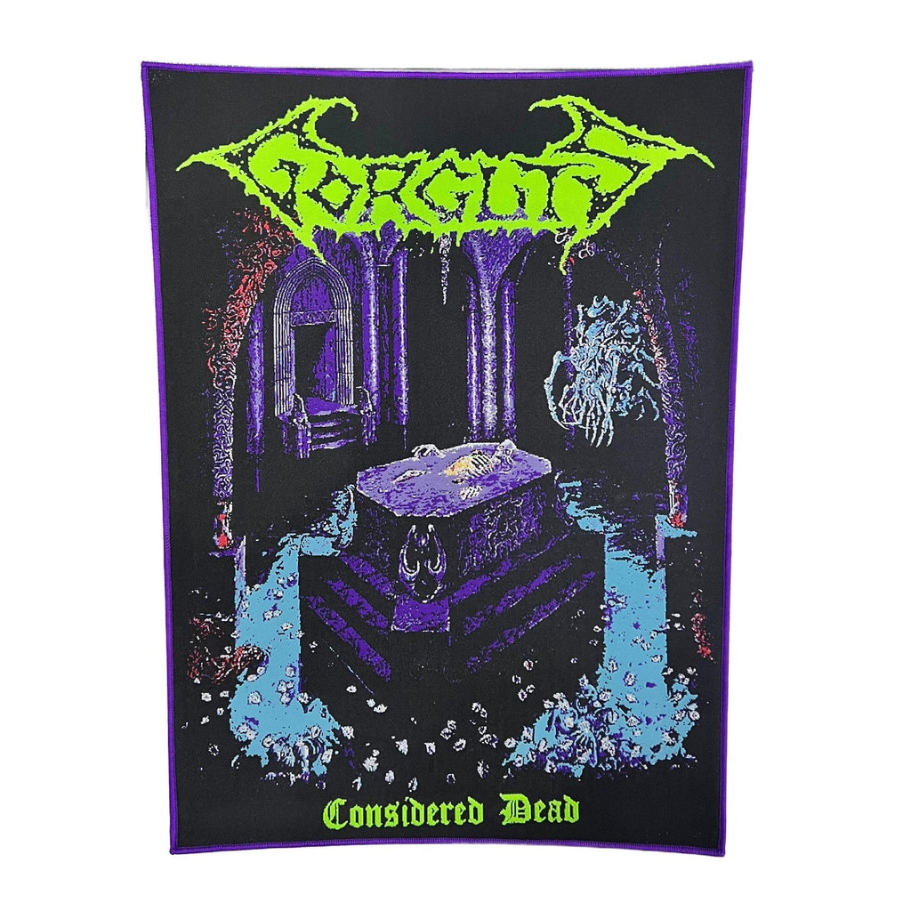 GORGUTS - Considered Dead  - Woven Backpatch