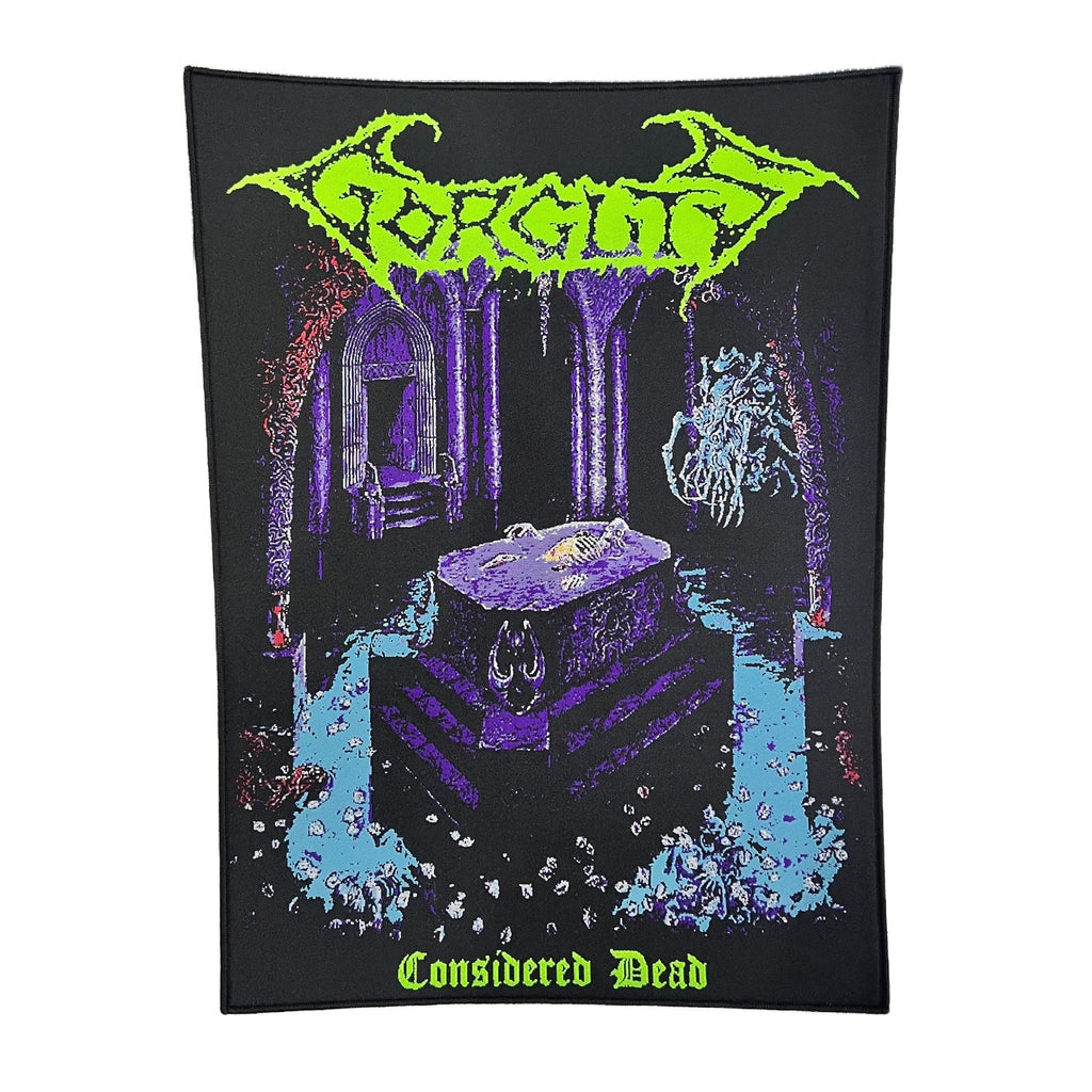 GORGUTS - Considered Dead  - Woven Backpatch