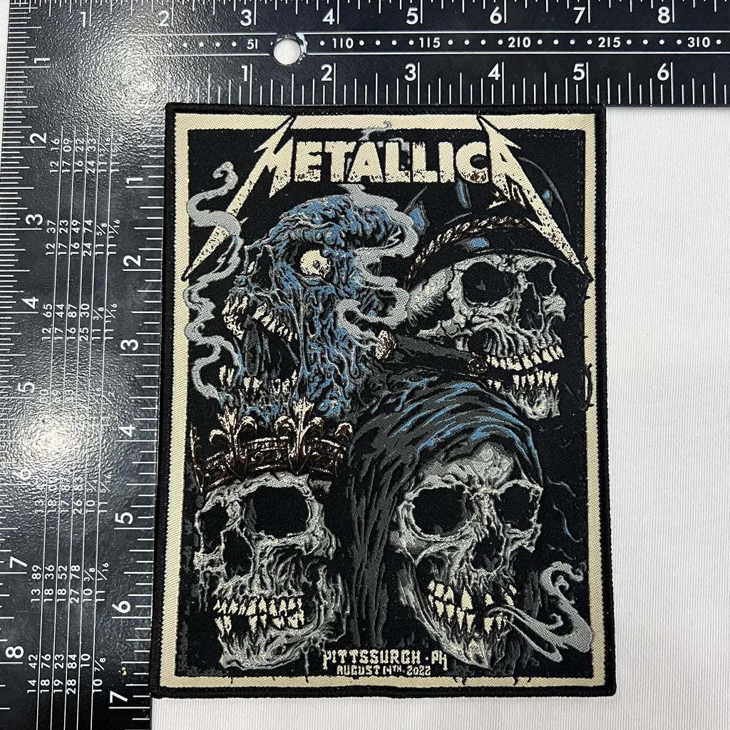 METALLICA - Pittsburgh August 14 2022 - Woven Patch