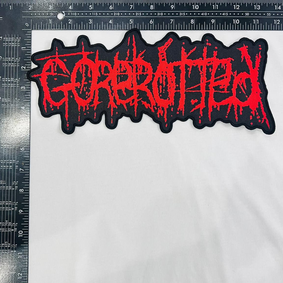 GOREROTTED  - Logo - Oversized Woven Patch