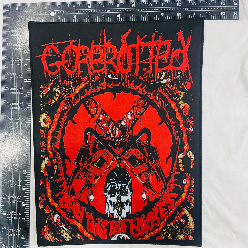 GOREROTTED - Only Tools and Corpses - Woven Backpatch