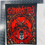 GOREROTTED - Only Tools and Corpses - Woven Backpatch