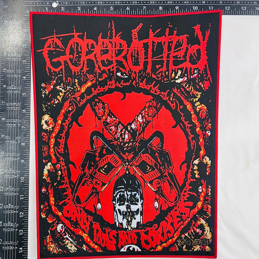 GOREROTTED - Only Tools and Corpses - Woven Backpatch