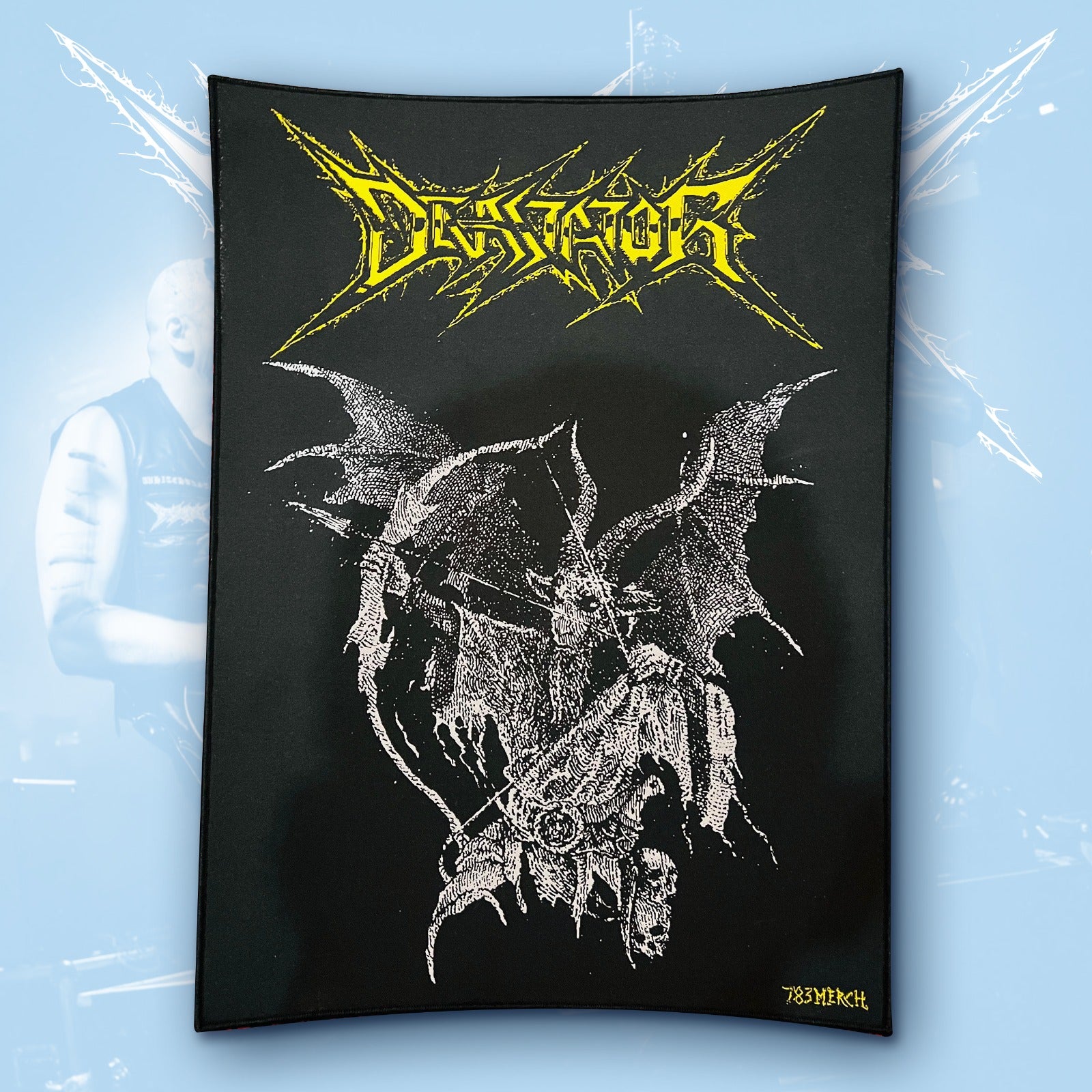 DEVASTATOR - Fallen Angel - Woven Backpatch