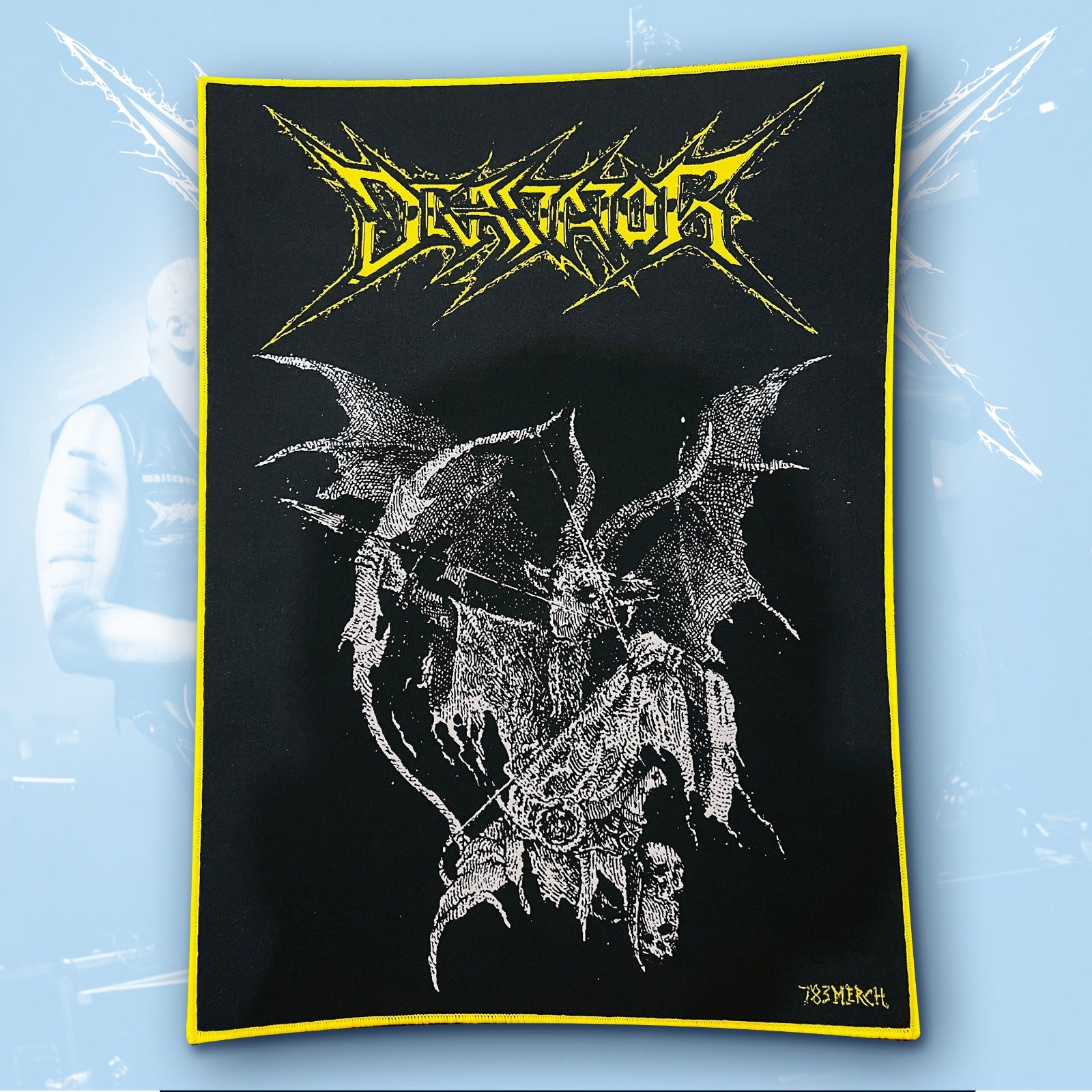 DEVASTATOR - Fallen Angel - Woven Backpatch