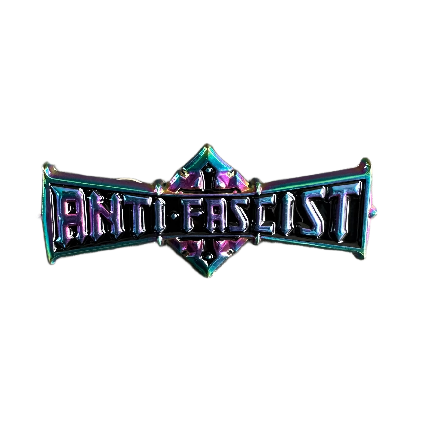 ANTI FASCIST - Bolt Thrower Logo Tribute - 3D Enamel Pin
