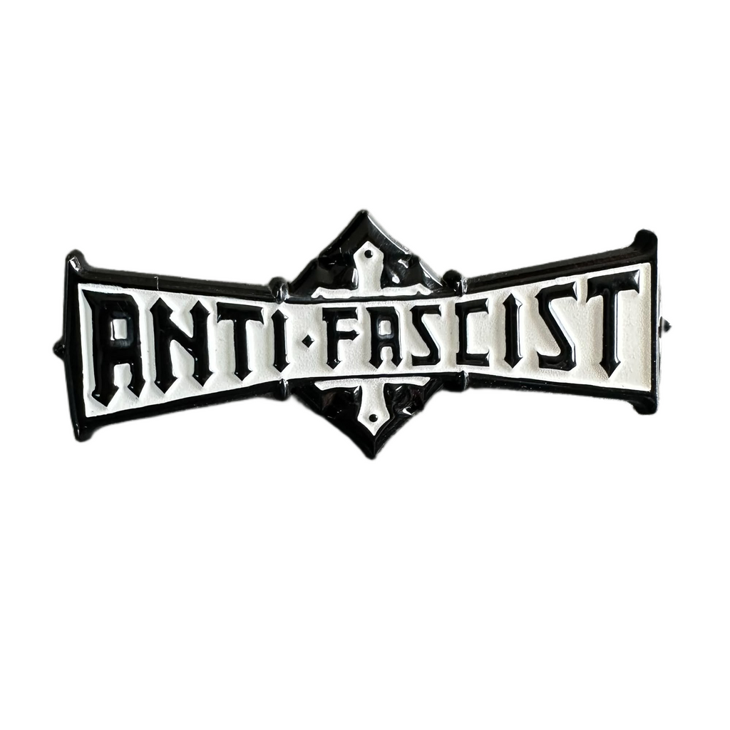 ANTI FASCIST - Bolt Thrower Logo Tribute - 3D Enamel Pin
