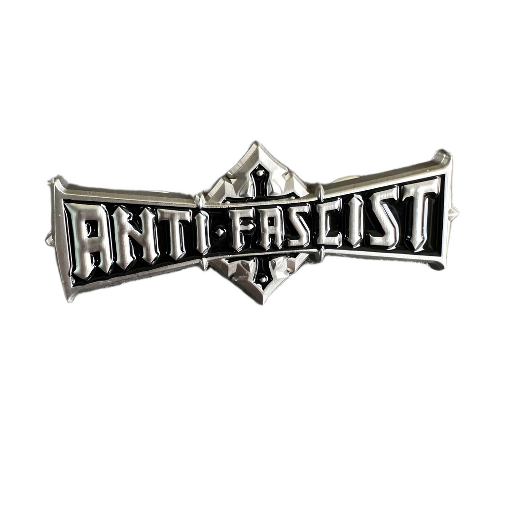 ANTI FASCIST - Bolt Thrower Logo Tribute - 3D Enamel Pin