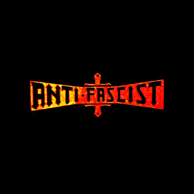 ANTI FASCIST - Bolt Thrower Logo Tribute - 3D Enamel Pin