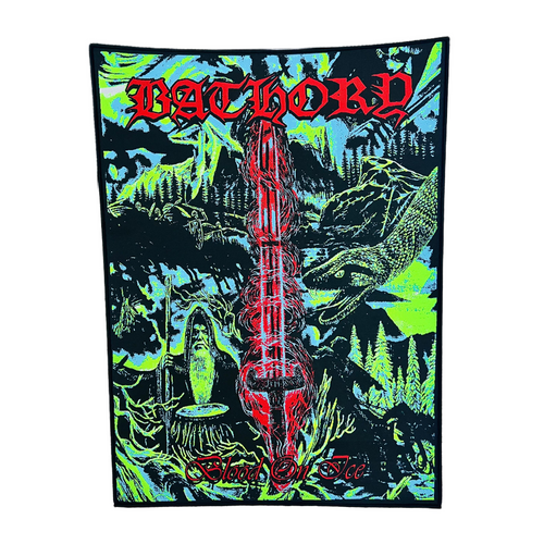 BATHORY - Blood On Ice  - Woven Backpatch