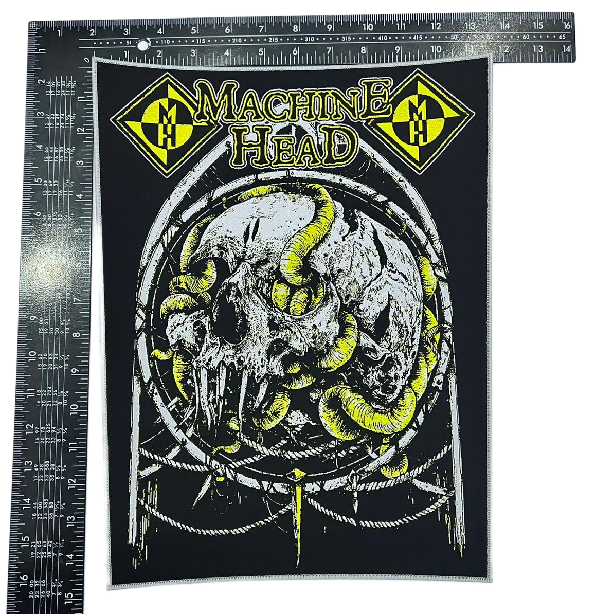 MACHINE HEAD - Rotten - Woven Backpatch