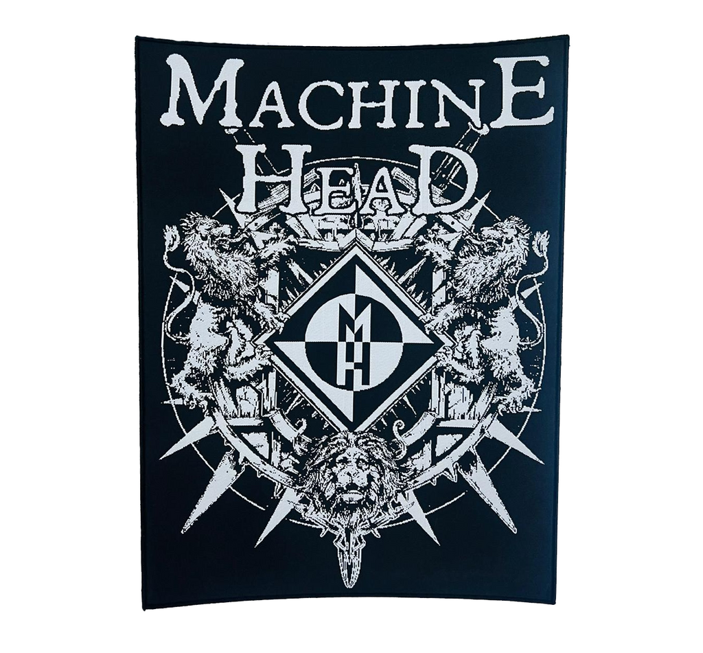 MACHINE HEAD - Bloodstone & Diamonds - Woven Backpatch
