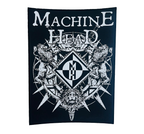MACHINE HEAD - Bloodstone & Diamonds - Woven Backpatch