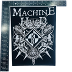 MACHINE HEAD - Bloodstone & Diamonds - Woven Backpatch