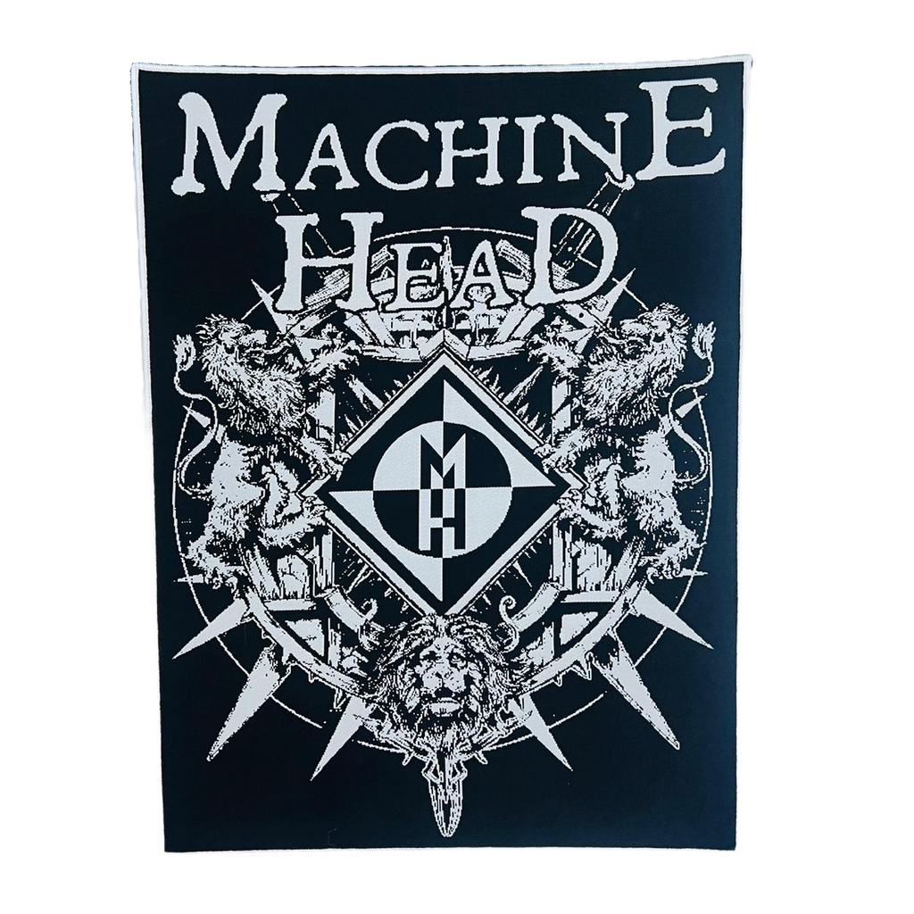 MACHINE HEAD - Bloodstone & Diamonds - Woven Backpatch