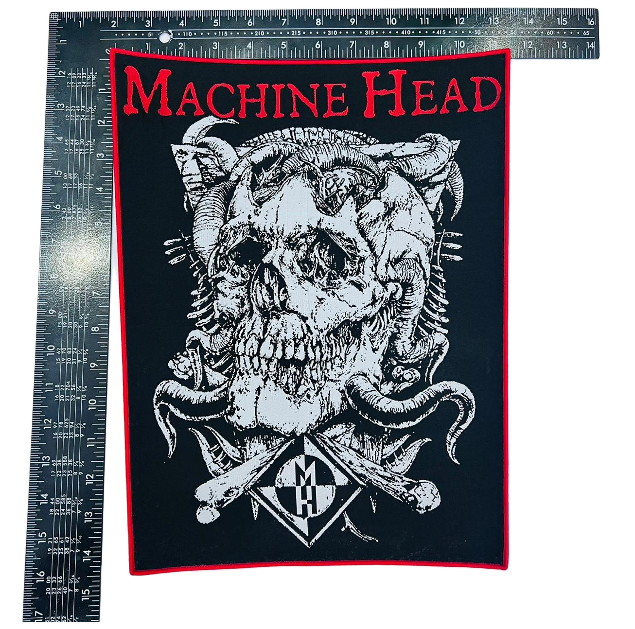 MACHINE HEAD - The Burning Red - Woven Backpatch