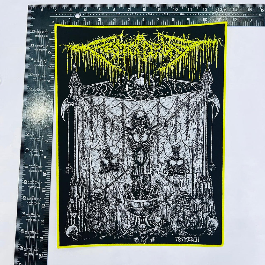 FESTERDECAY - Disintegration of Organs - Woven Backpatch
