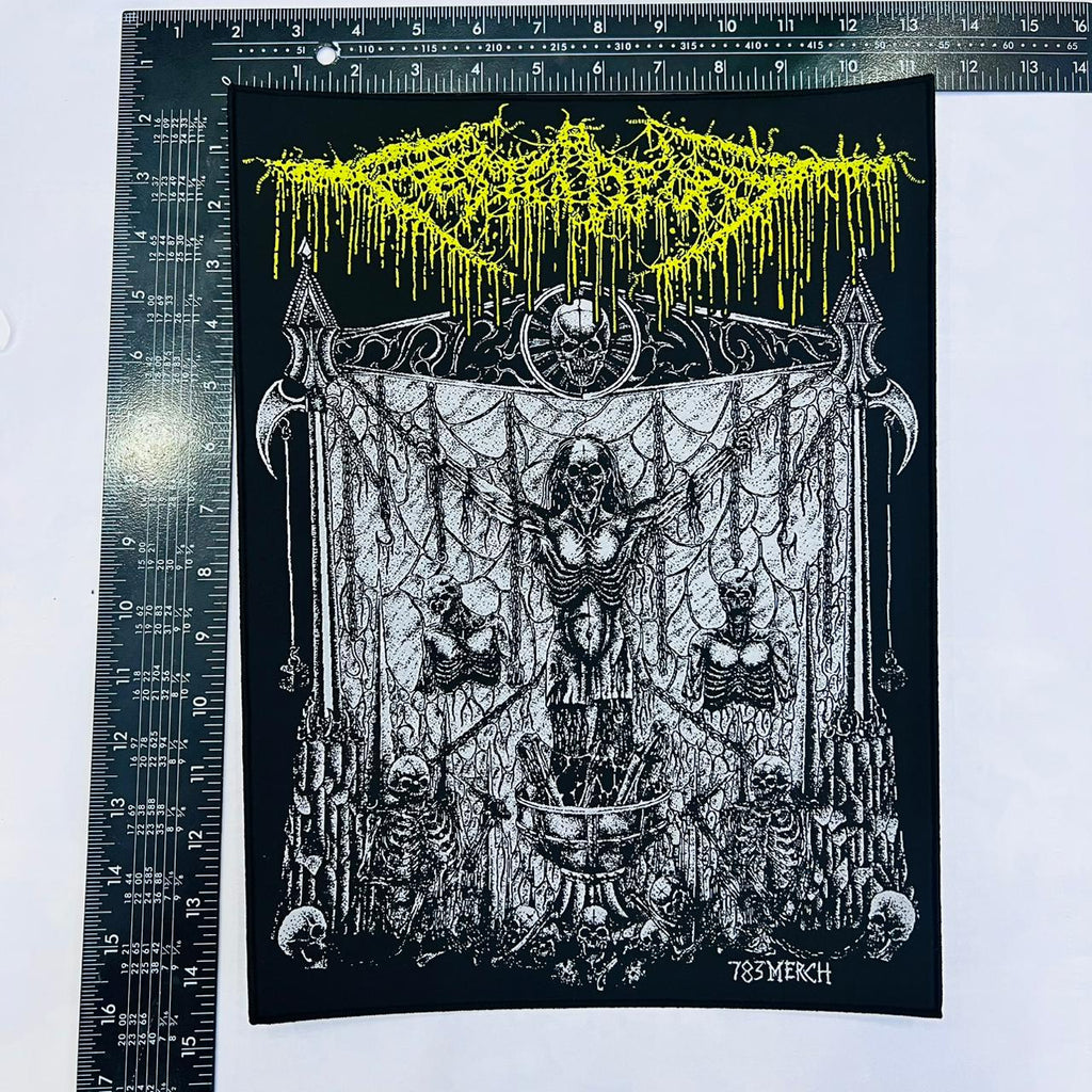 FESTERDECAY - Disintegration of Organs - Woven Backpatch