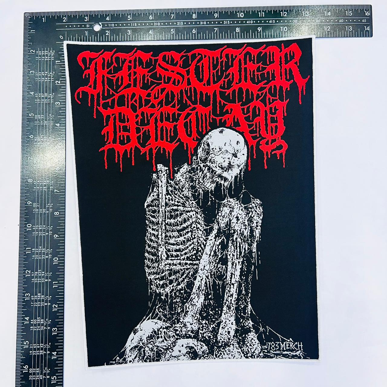 FESTERDECAY - From the Dark Tomb - Woven Backpatch