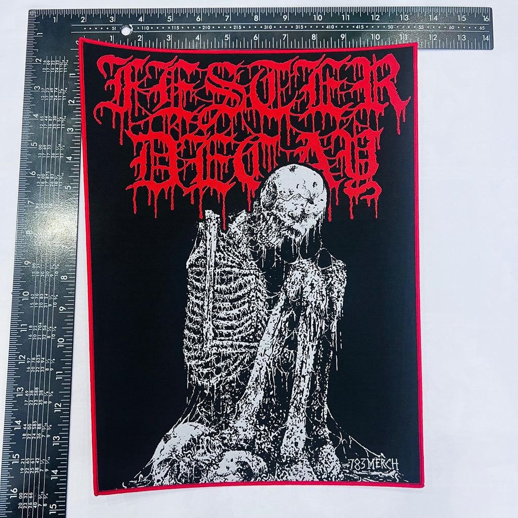 FESTERDECAY - From the Dark Tomb - Woven Backpatch