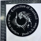 EXTINCTION OF MANKIND - Proud to be Northern - Proud to be Scum - Woven Backpatch