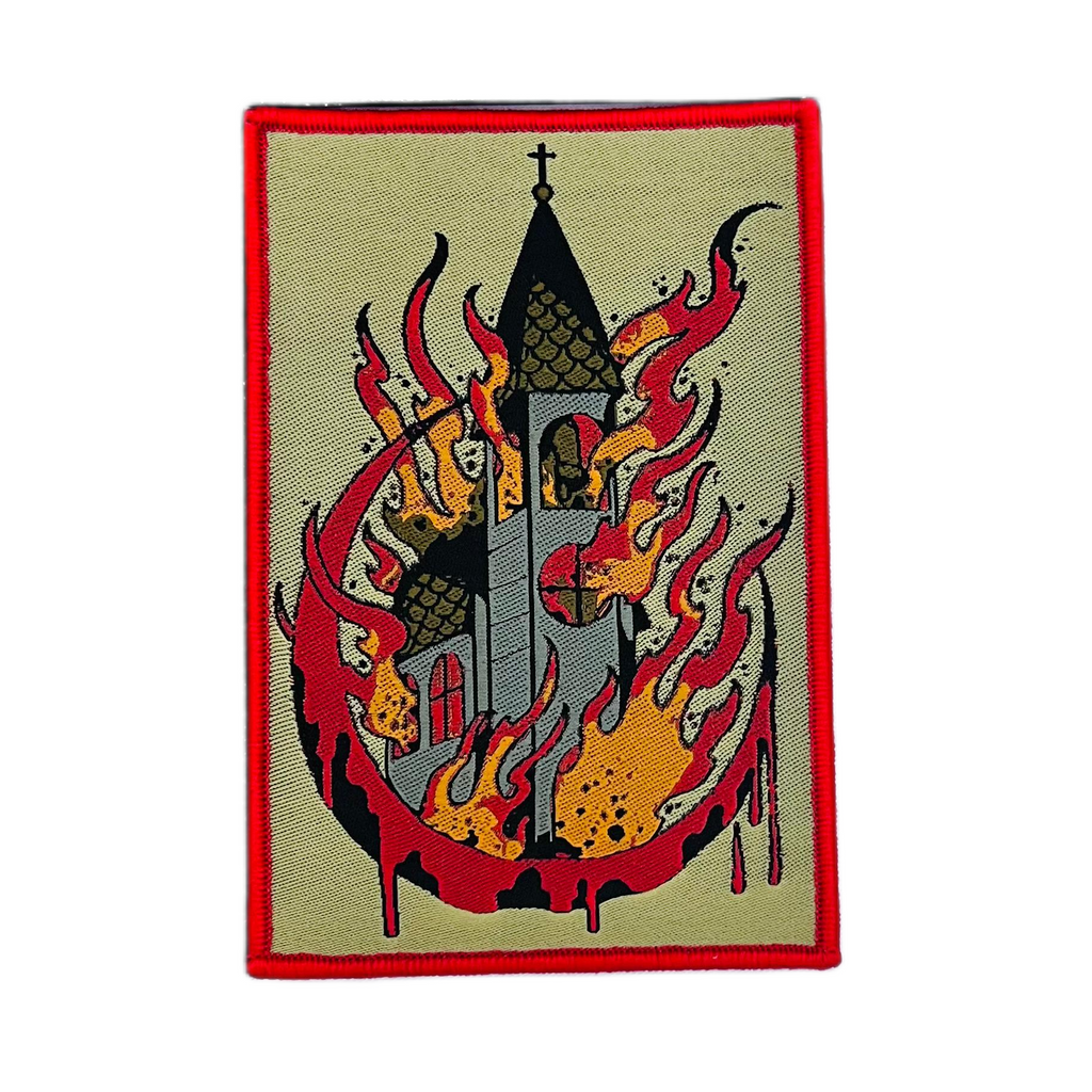 BURN YOUR LOCAL CHURCH - Woven Patch