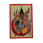 BURN YOUR LOCAL CHURCH - Woven Patch
