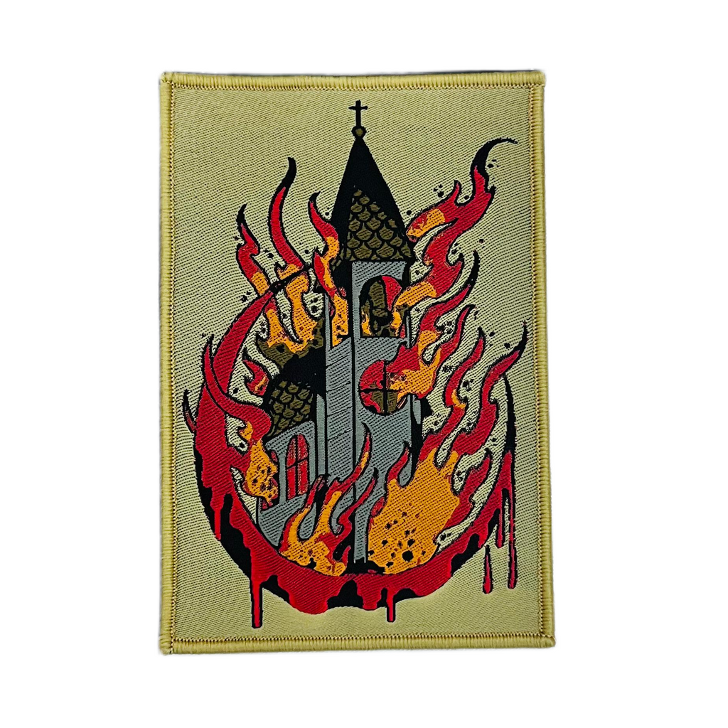 BURN YOUR LOCAL CHURCH - Woven Patch