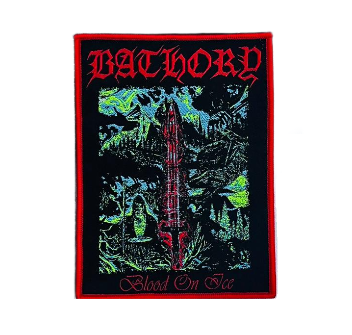 BATHORY - Blood On Ice - Woven Patch