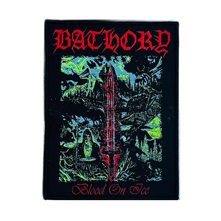 BATHORY - Blood On Ice - Woven Patch