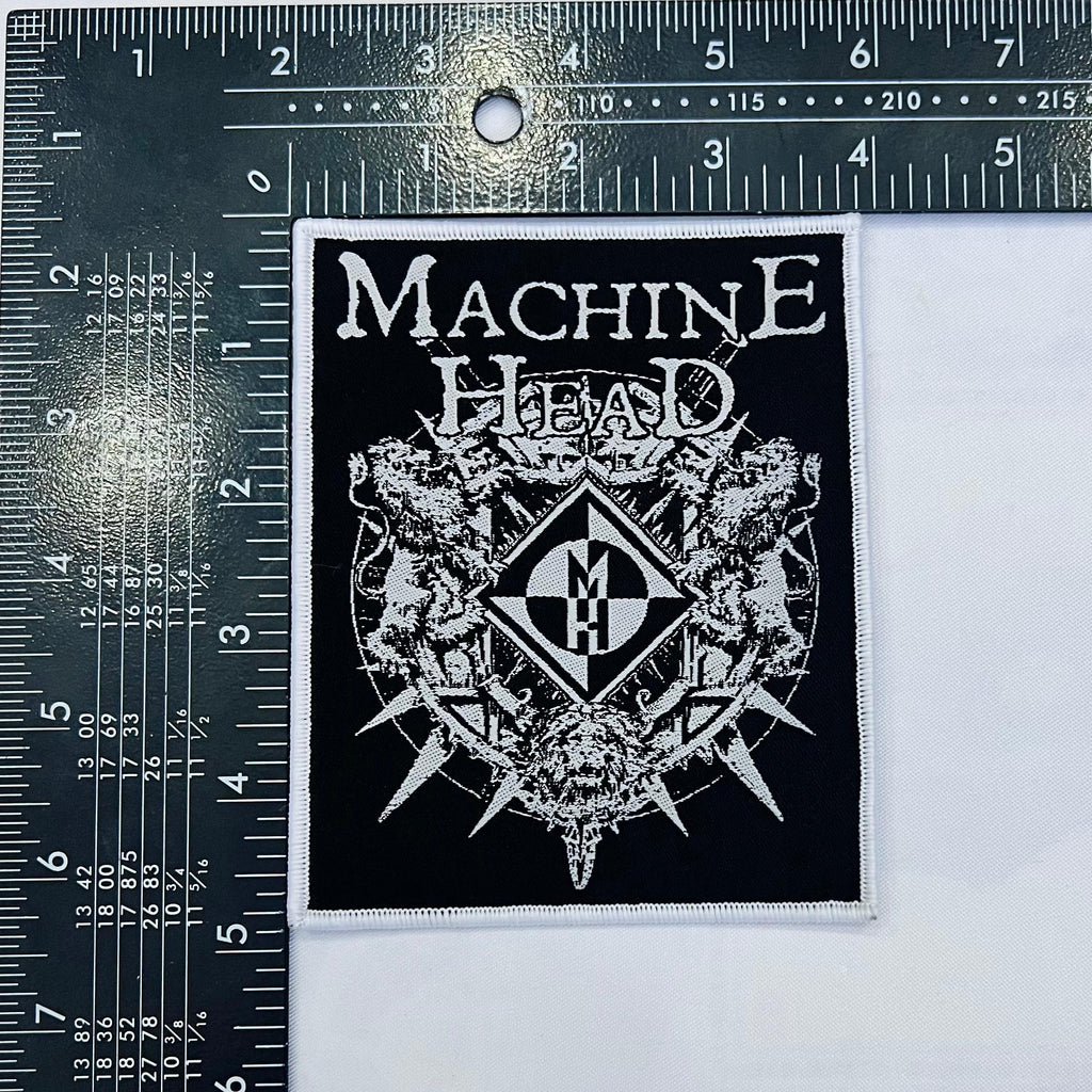 MACHINE HEAD - Bloodstone & Diamonds - Woven Patch